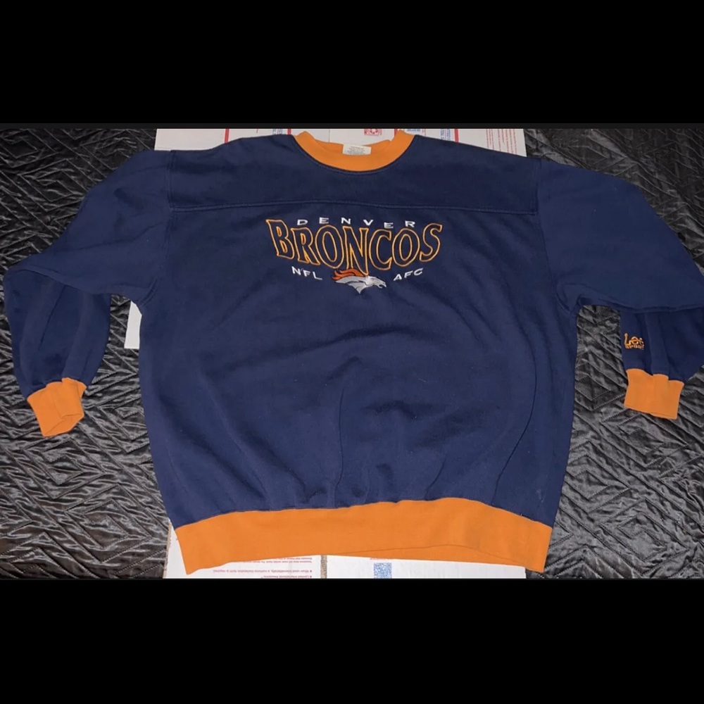VintageLee Sport NFL Denver Broncos Sweatshirt Size Xxl
